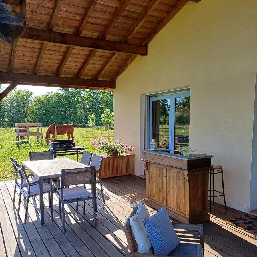 Villa Domaine équestre du Boscq Parleboscq Esterno foto